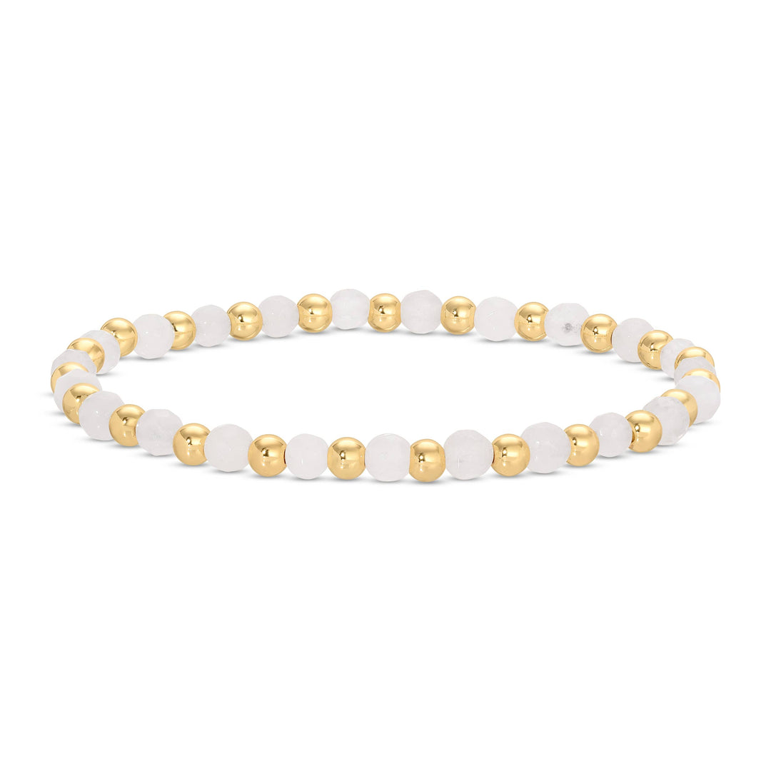 Stretch Stone & Bead Bracelets
