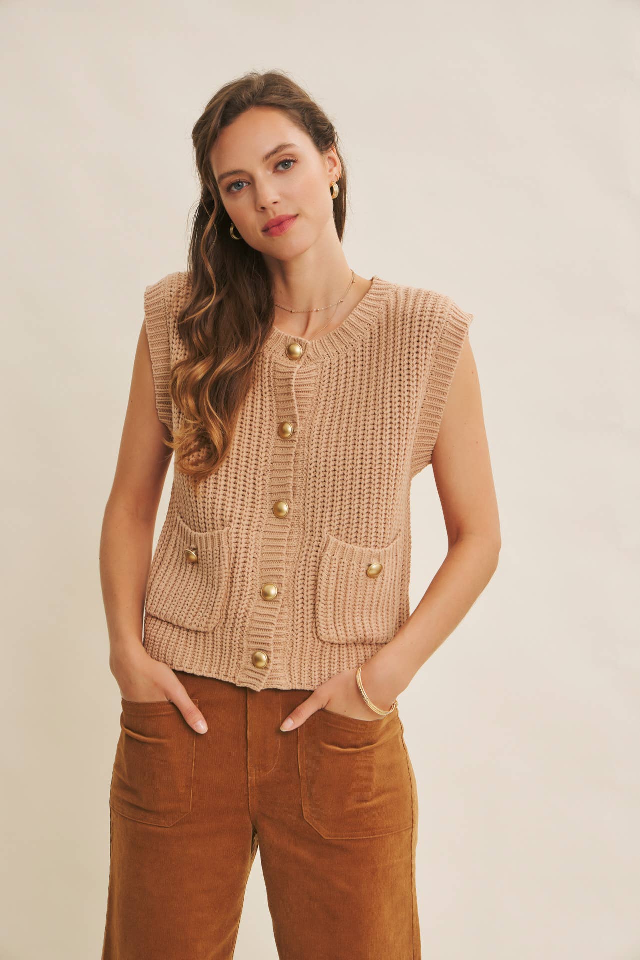 Cozy Chic Corduroy Wide-Leg Pants