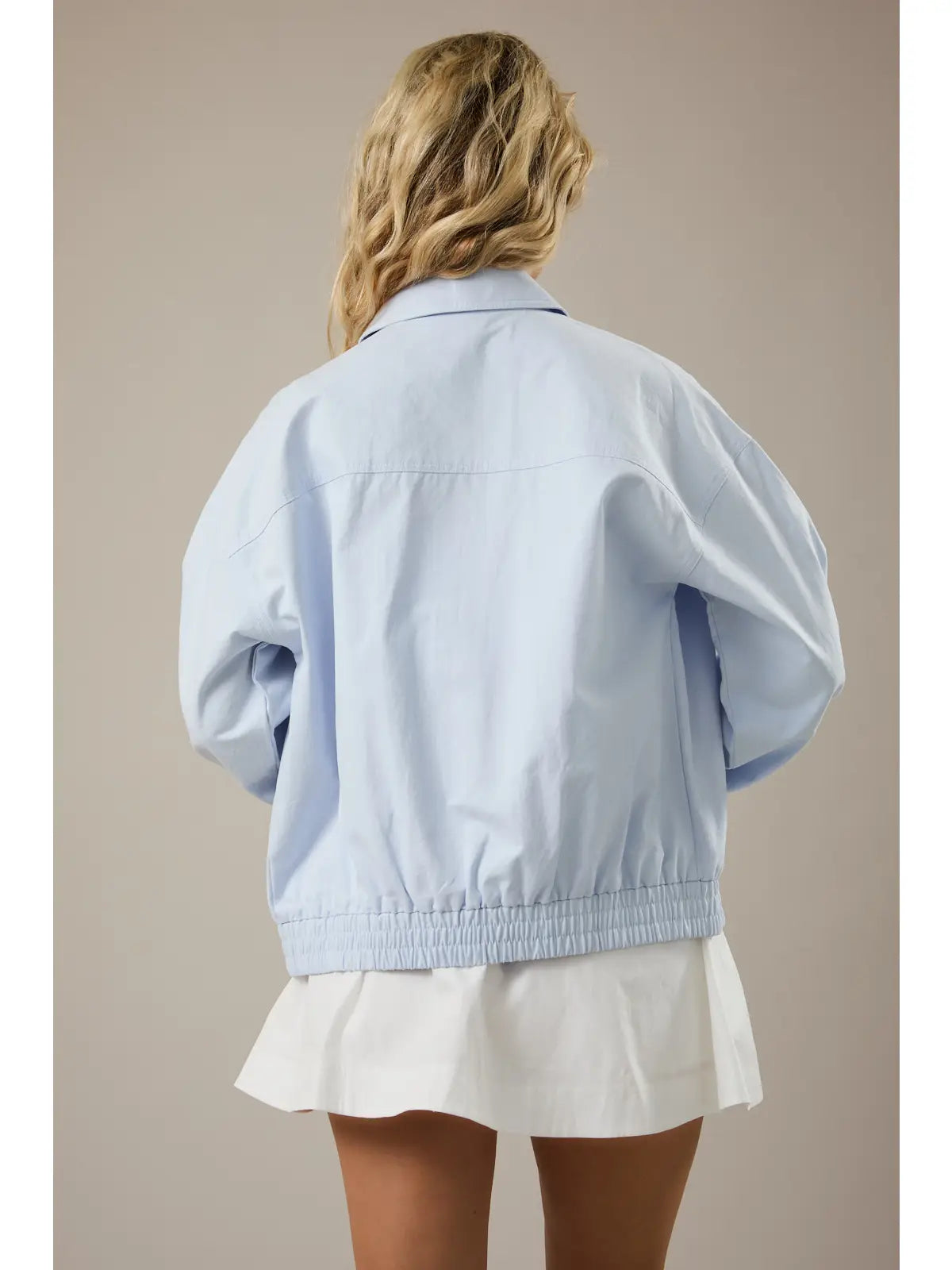 Collared Bomber Jacket