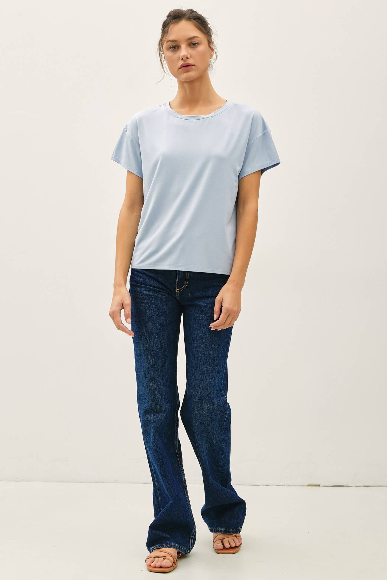 Bamboo Crewneck Oversized T-Shirt