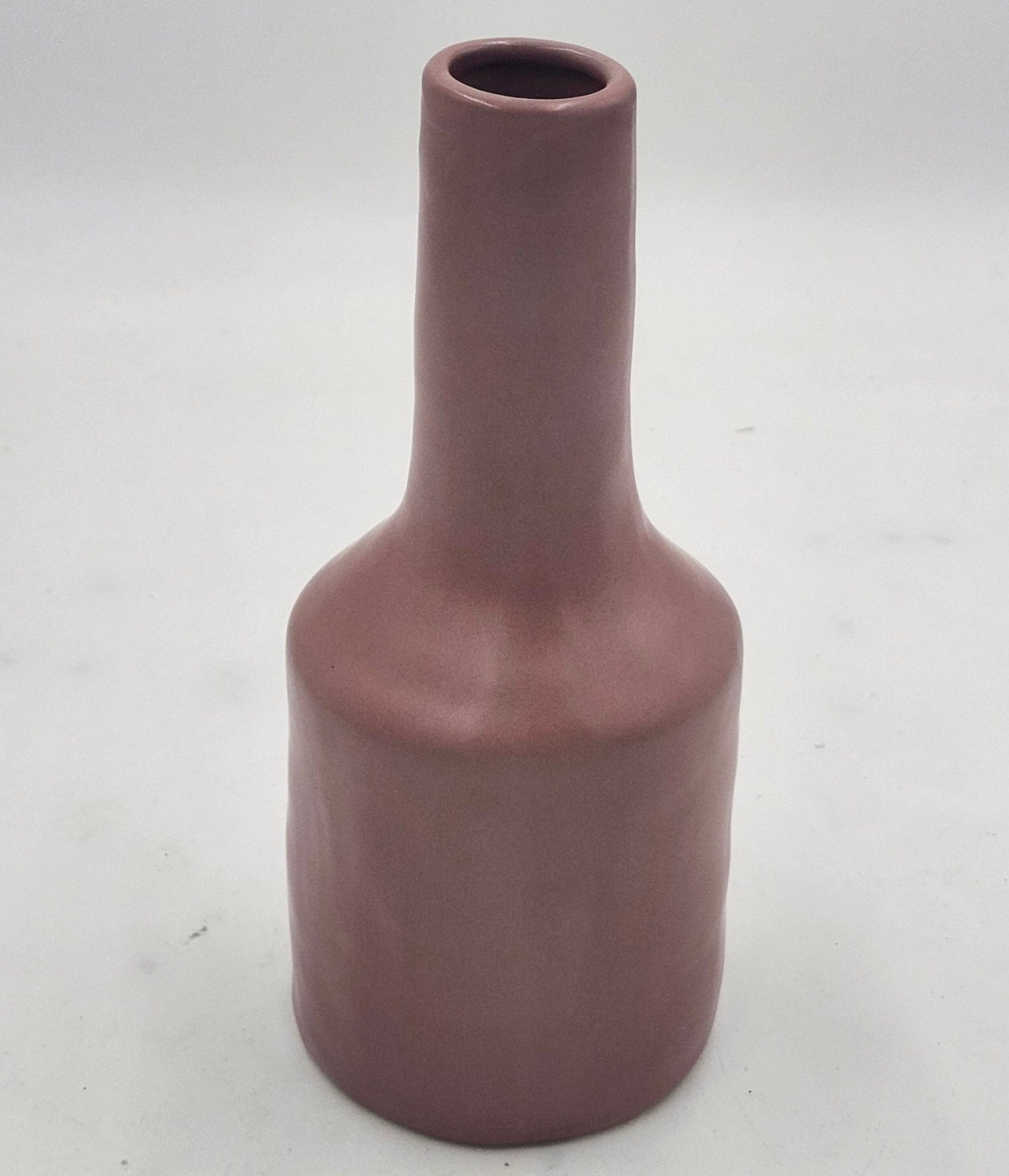 Pink Stoneware Vase