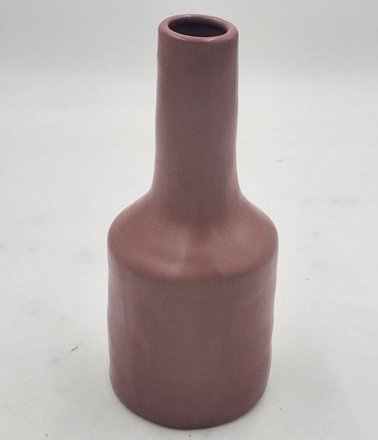 Pink Stoneware Vase