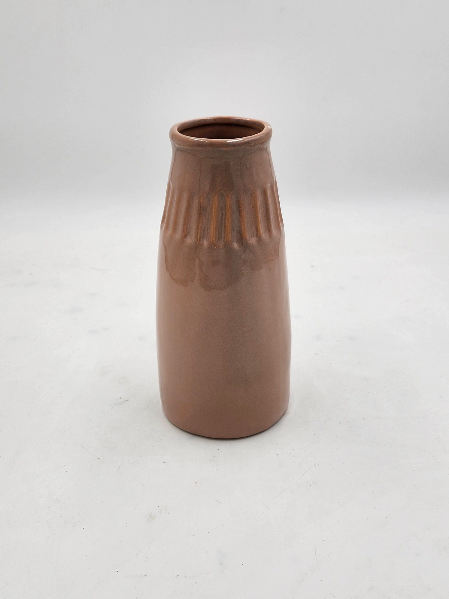Pink Stoneware Vase