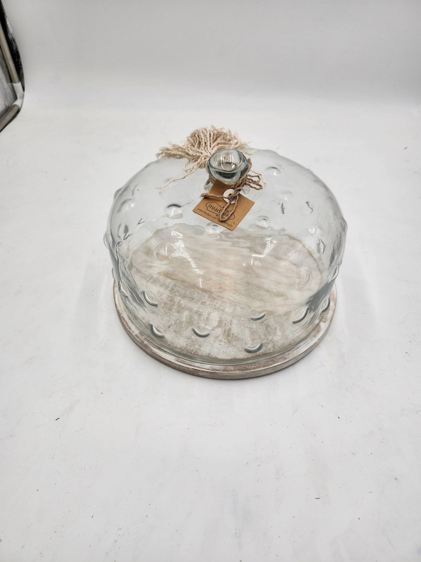 Hobnail Glass Cake Dome