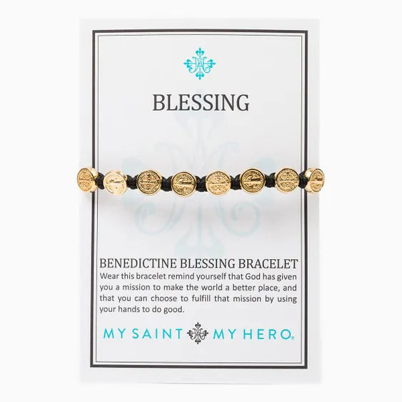 Benedictine Blessing Bracelet - Gold Medals