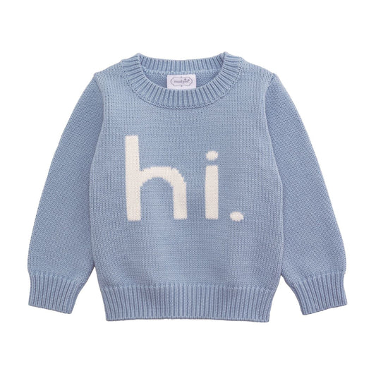 Hi Baby Boy Sweater