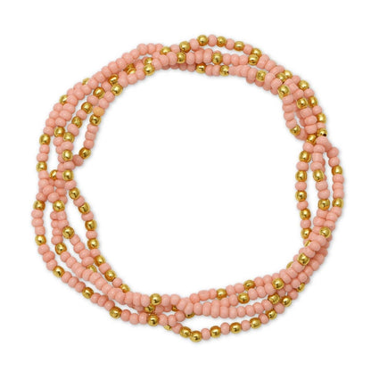 Solid Color 2mm Seed Bead Bracelets