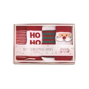 Christmas Baby Sock Set