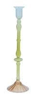 Pastel Glass Taper Candle Holder (3 sizes available)