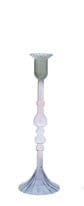 Pastel Glass Taper Candle Holder (3 sizes available)