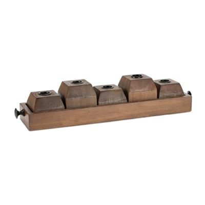 Taper Candle Holder 18"L x 3.75"H