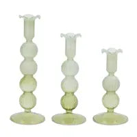 Green Taper Candle Holder (3 Sizes)