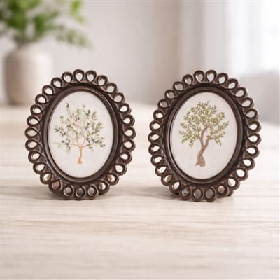 Embroidered Tree Standing Frame -2 Styles