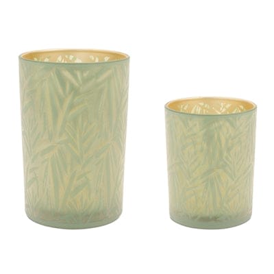 Frosted Candle Holder