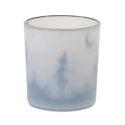 Spooky House Votive Holder -