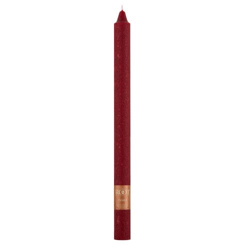 12" Timberline™ Arista™ Garnet Single Candle