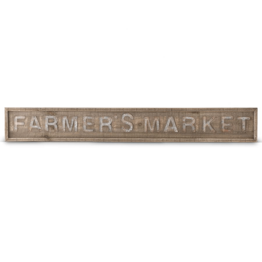 13517A FARMERS MARKET Rectangular Sign
