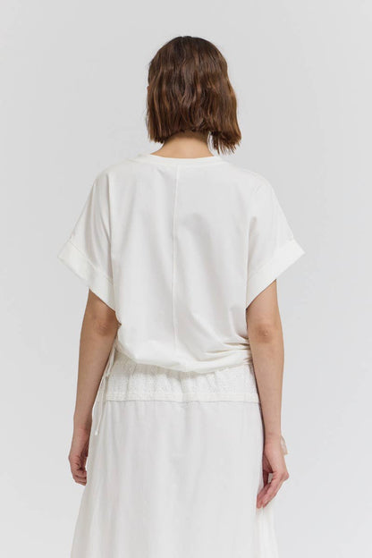 41628 - SIDE SCRUNCH TEE