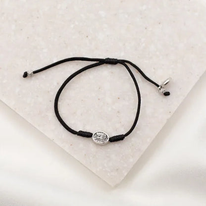 Archangel Michael Protection Bracelet - Black and Silver