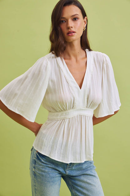 Kimono Sleeve Blouse