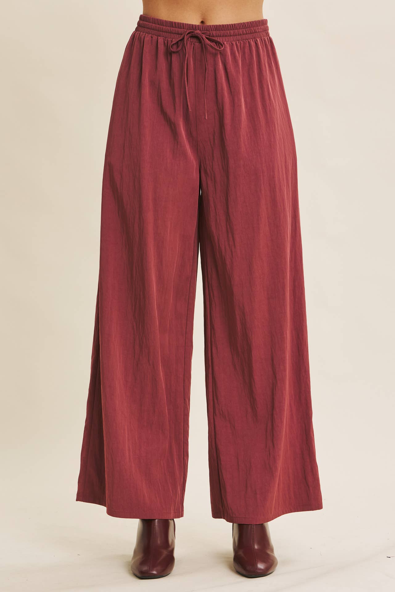 Washed Wide Leg Pants