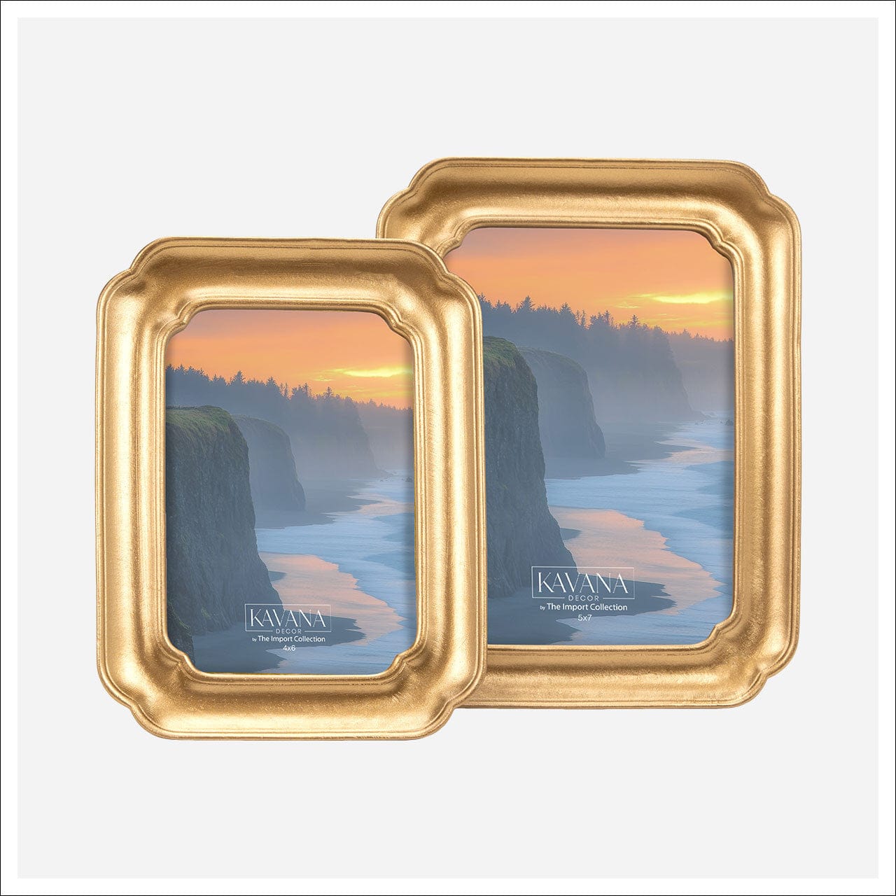 Ricario Gold Picture Frames (Two Sizes Available)