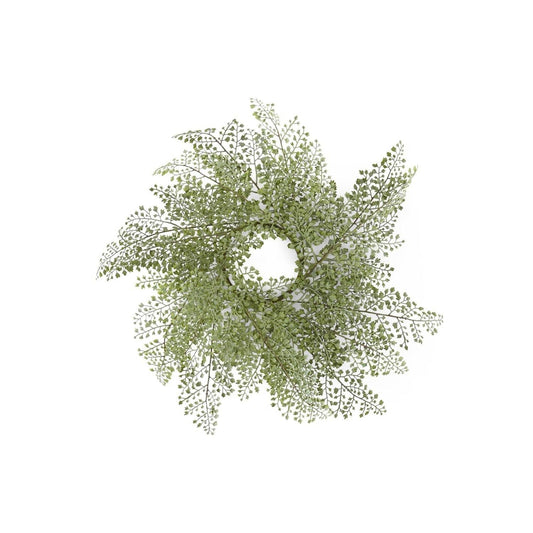Adiantum Candle Wreath
