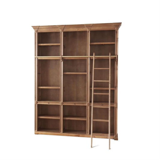 Recycled Fir Wood Library Cabinet