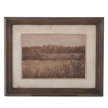 19.75 Inch Dark Fir Wood Framed Naturescape Prints