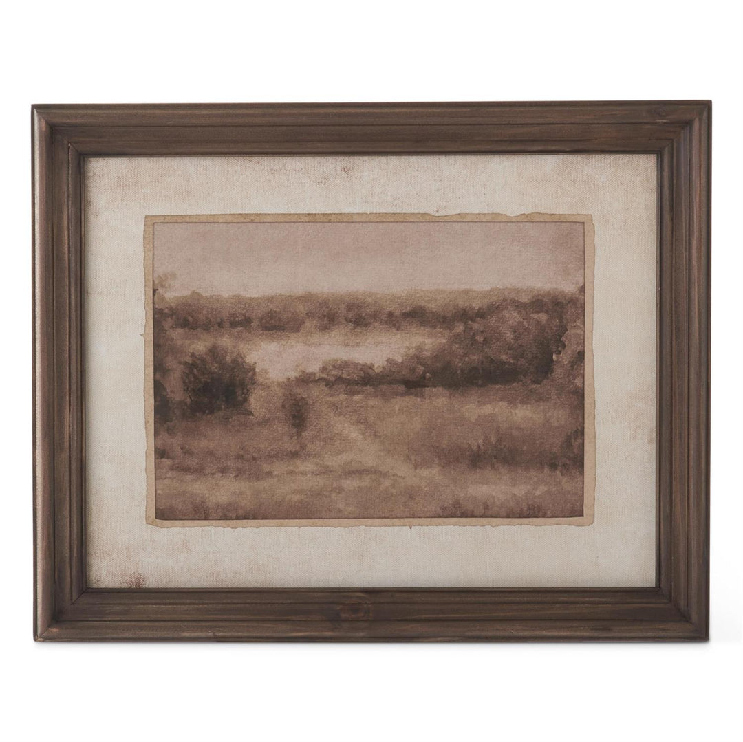 19.75 Inch Dark Fir Wood Framed Naturescape Prints