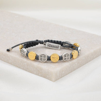 Benedictine Blessing Bracelet - Mixed Metals