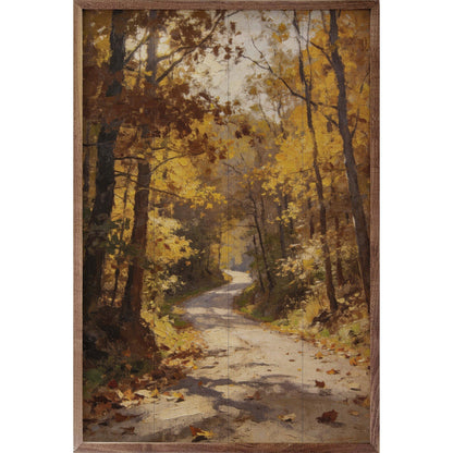 Autumn Woodland Path