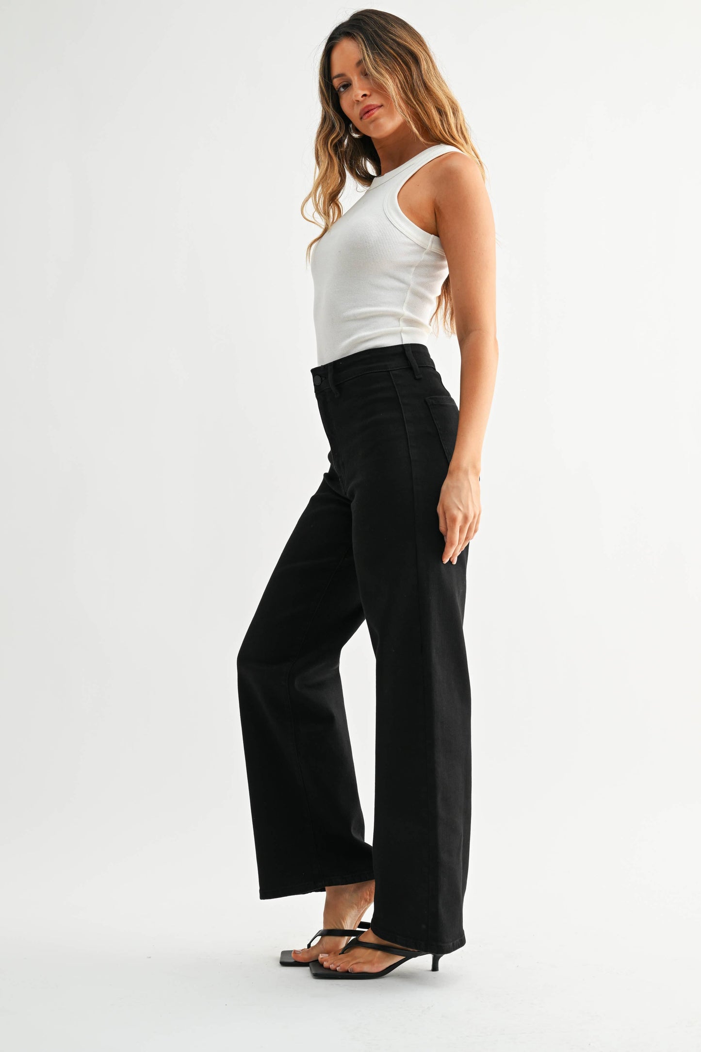 DP864 - BLK - Hidden Pocket Trouser
