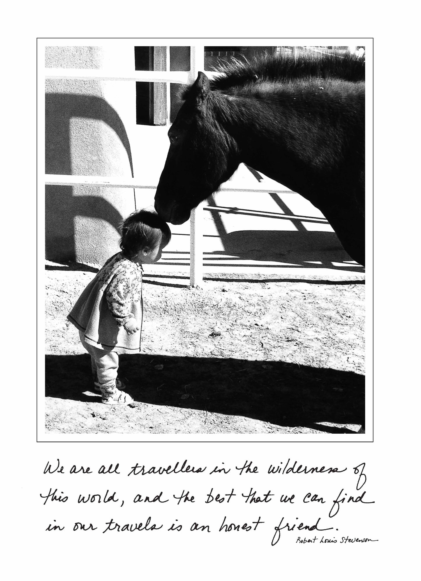 170f: We Are All Travellers in the Wilderness of This World, and the Best That We Can Find in Our Travels Is an Honest Friend. - Robert Louis Stevenson