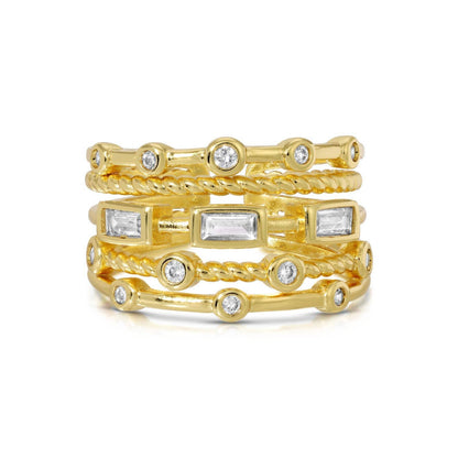 Layered Statement Ring