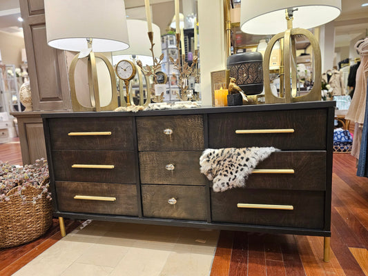 OTP - Crocodile Finish 9 Drawer Dresser