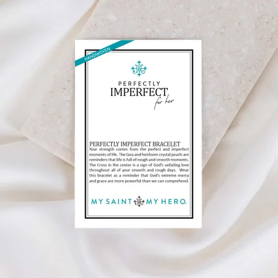 Perfectly Imperfect For Her Bracelet - White and Gold