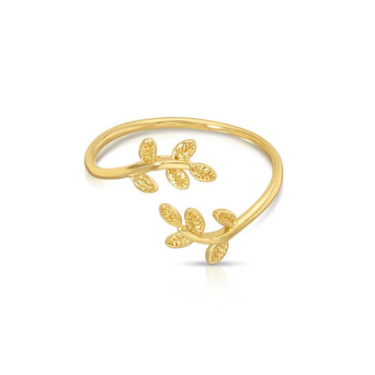 Adjustable Leaf Ring