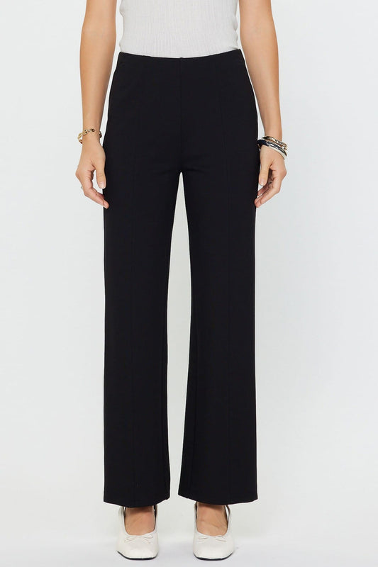 Casual Straight Leg Stretch Pants