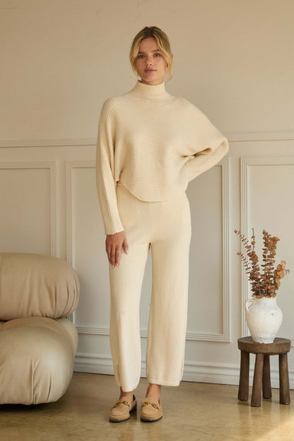 Straight Leg Knit Pants