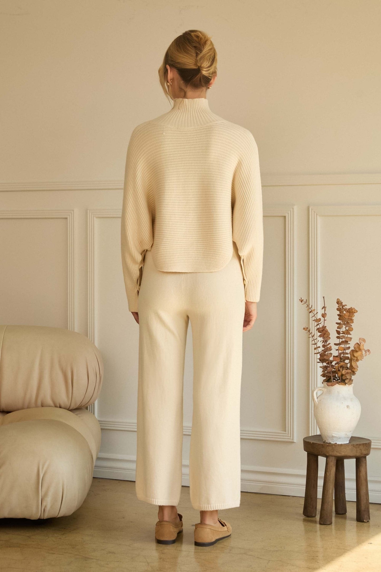 Straight Leg Knit Pants