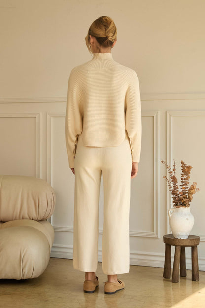 Straight Leg Knit Pants