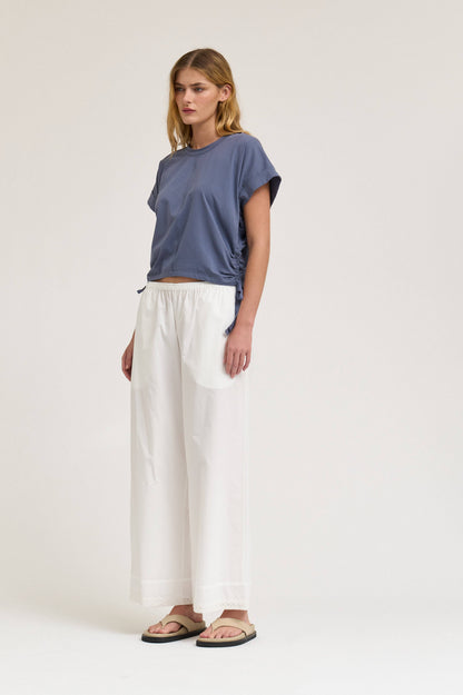 41628 - SIDE SCRUNCH TEE