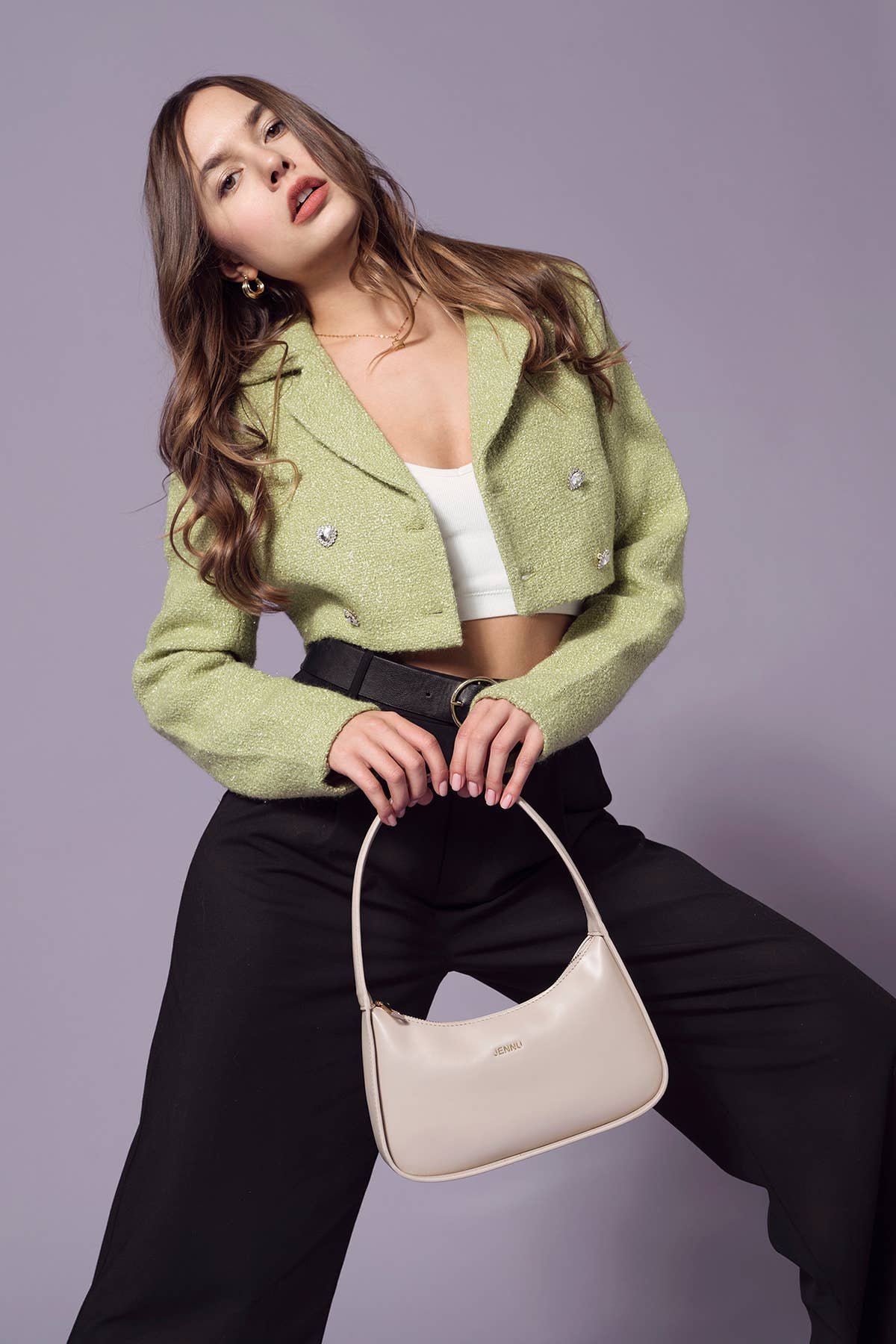 Dublin Structured Shoulder Bag Purse