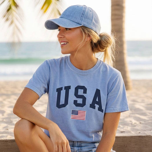USA American Flag T-Shirt
