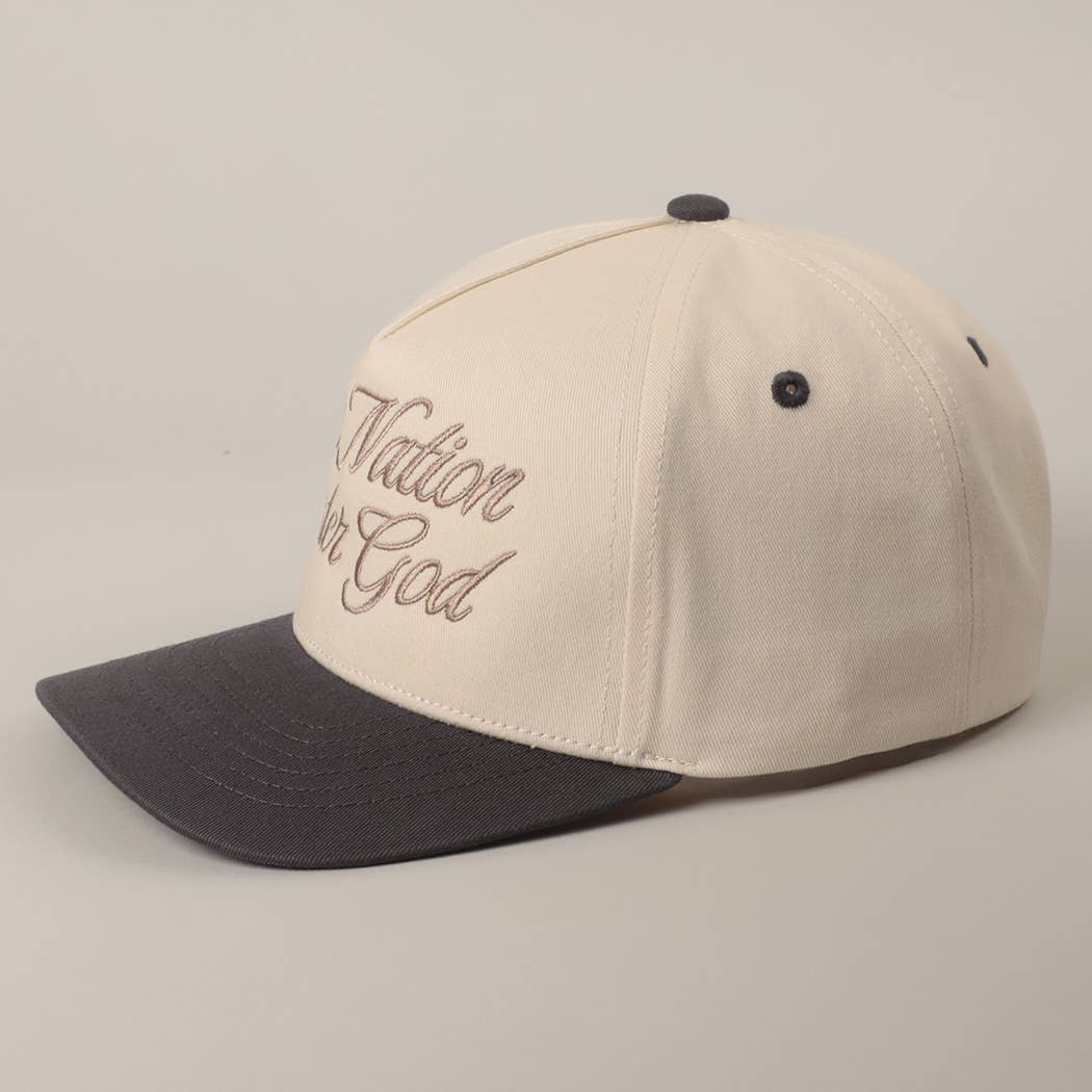 One Nation Under God Two-Tone Trucker Hat
