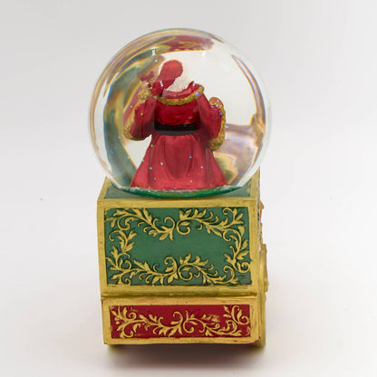 Santa Red Train Musical Glitterdome