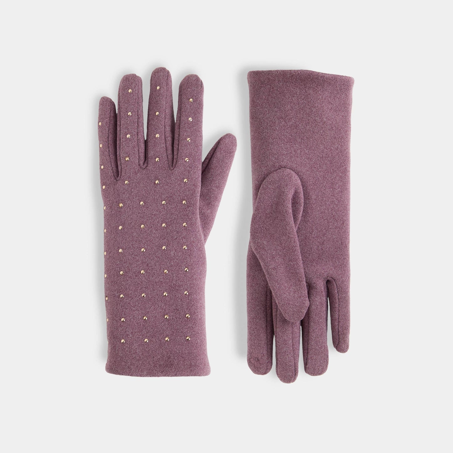 Studded Touchscreen Gloves