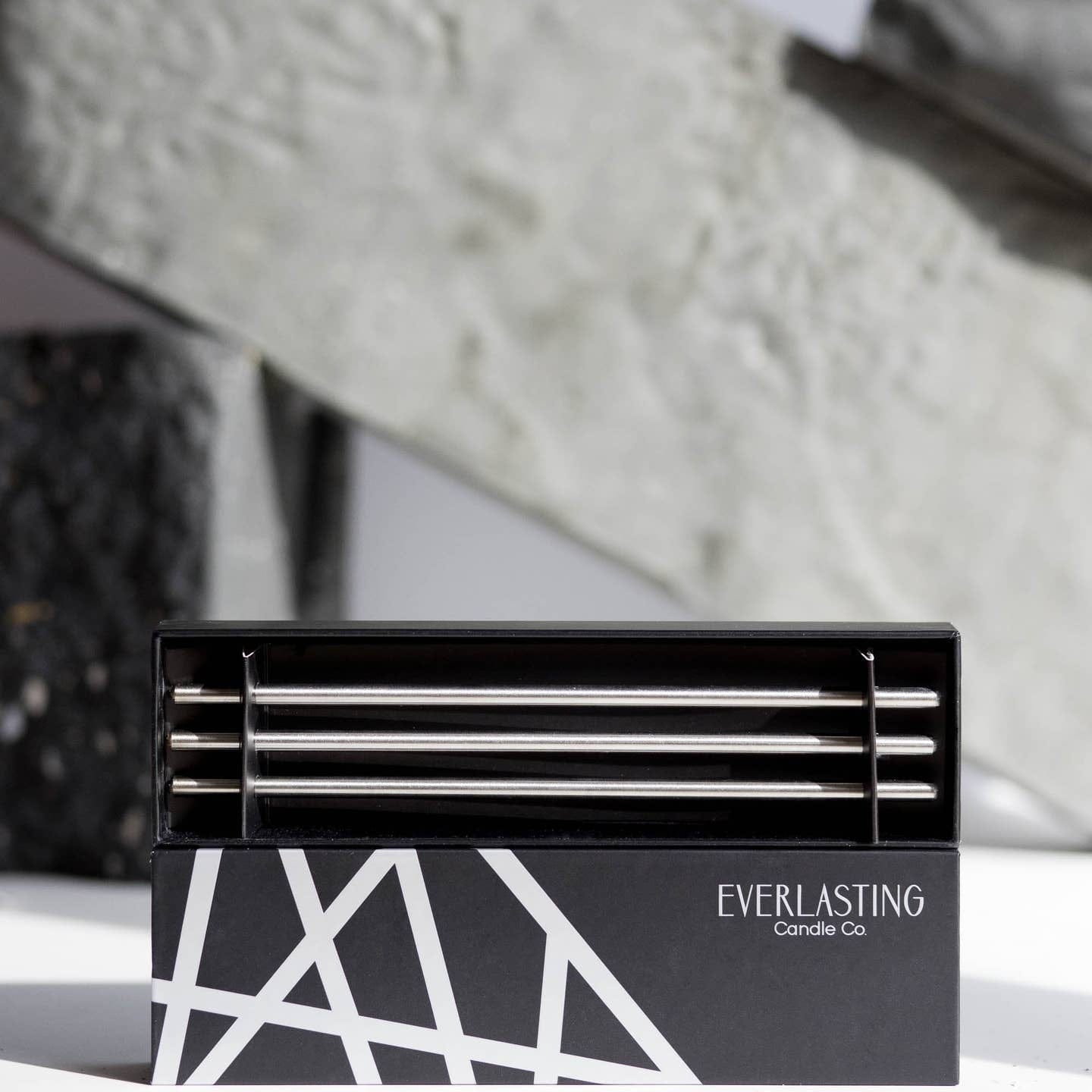 Silver Everlasting Candle
