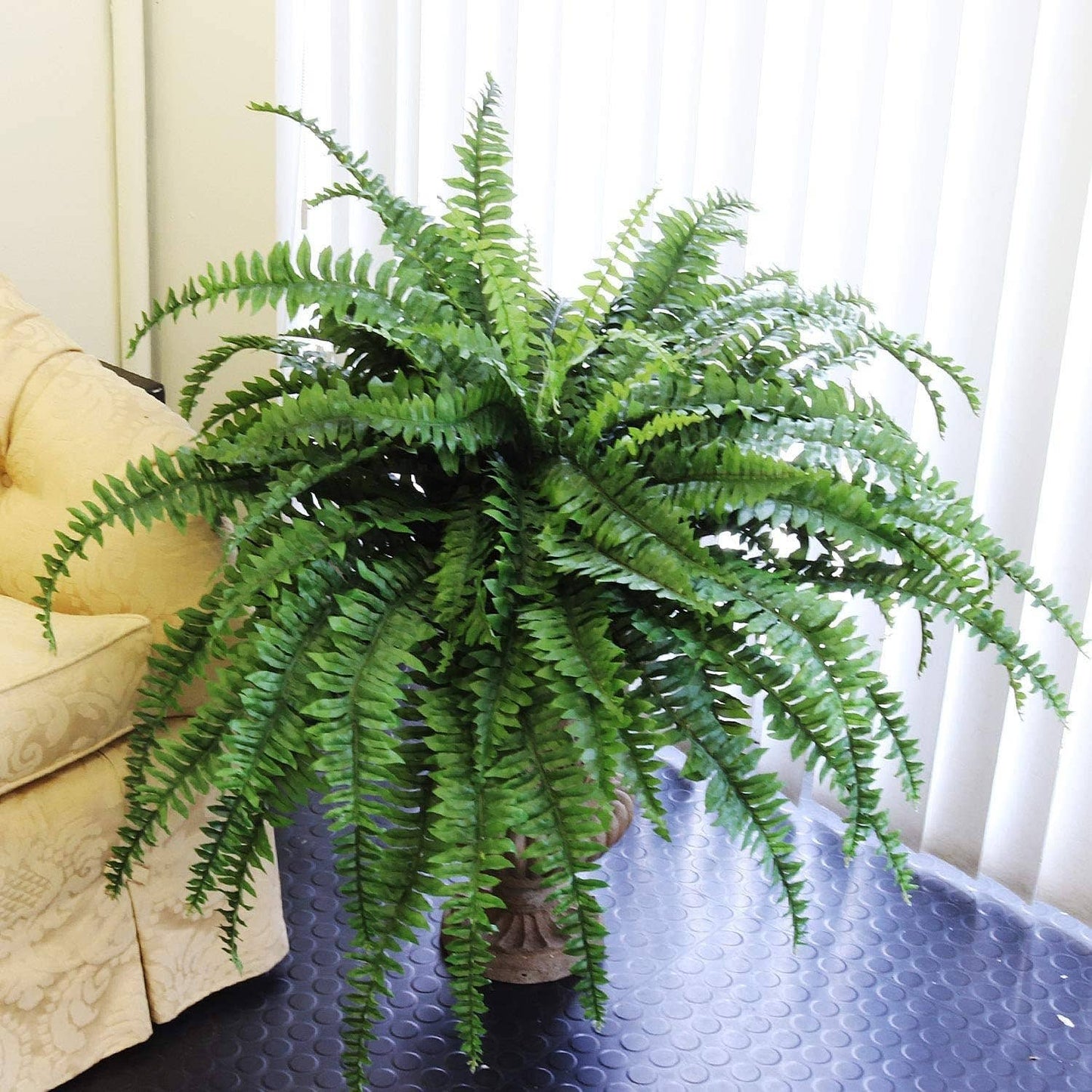 Boston Fern Artificial Plant - Uv Resistant Indoor/Outdoor